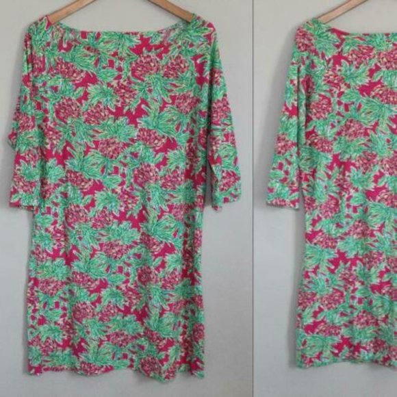 Lilly Pulitzer Cassie Dress Printed Orchid H11099 - Picture 8 of 8